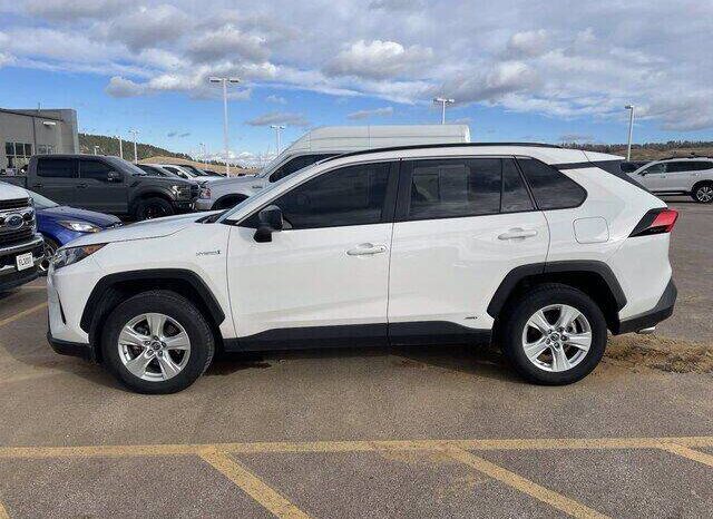 2019 Toyota RAV4 Hybrid white full