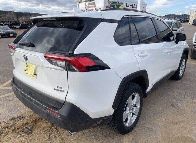 2019 Toyota RAV4 Hybrid white full