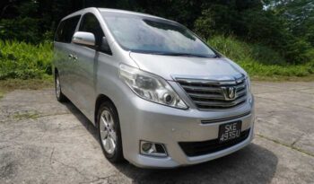 2012 Toyota Alphard full