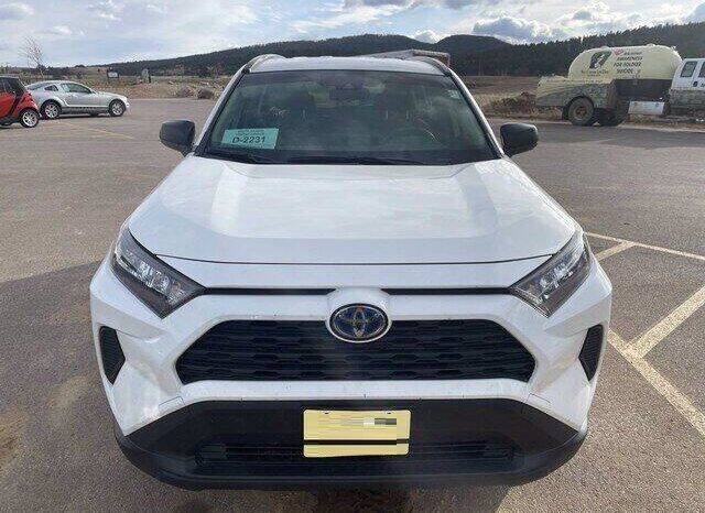 2019 Toyota RAV4 Hybrid white full