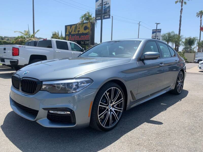 Used 2018 BMW 5 Series 540i with VIN WBAJE5C53JG918860 for sale in Wilmington, NC