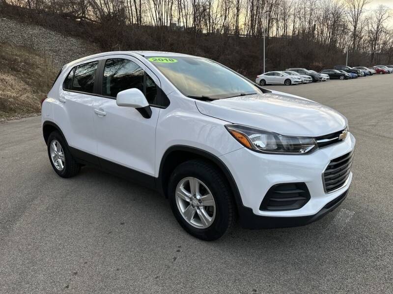 Used 2018 Chevrolet Trax LS with VIN 3GNCJNSB1JL353445 for sale in Wilmington, NC